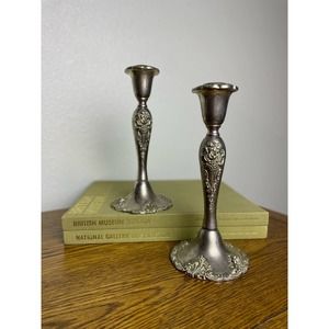 Mid 20th Century Godinger Silverplate - a Pair
